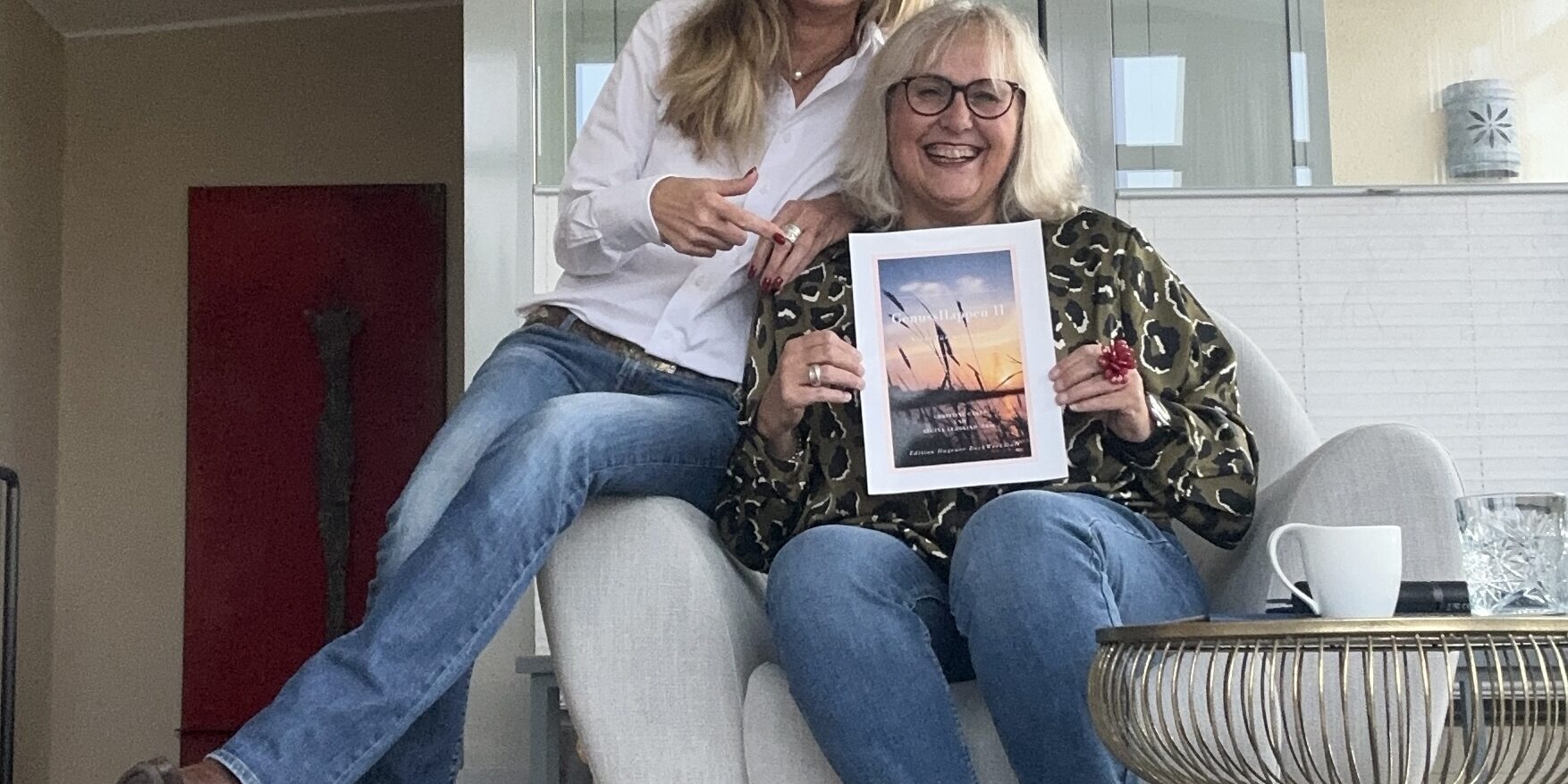 Autorinnen und der GenussHappen II Das Cover ist fertig. Das Buch im Oktober 2025 erst beim Lektorat.