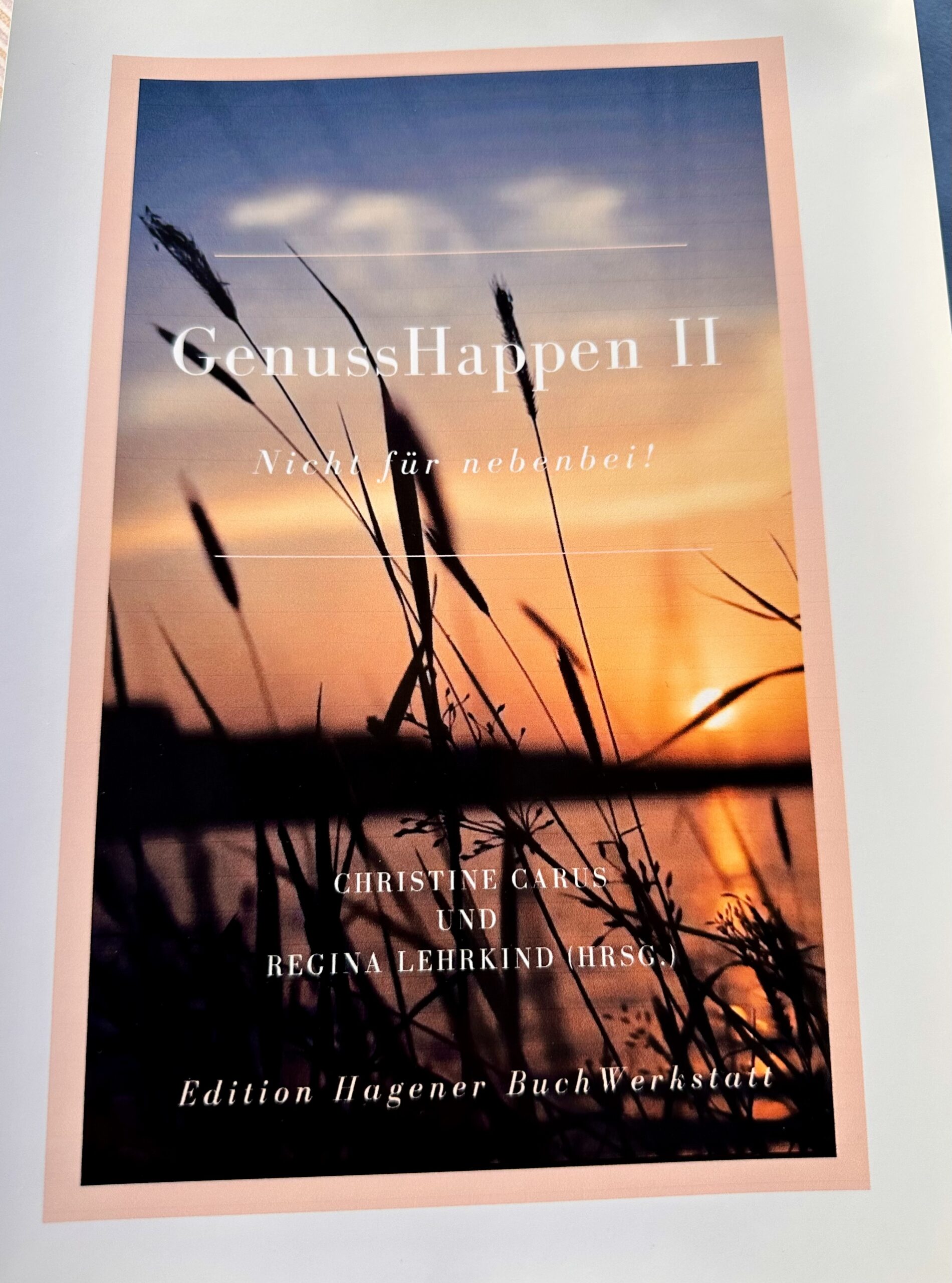 Cover des Buches GeussHappen II - Nicht für nebenbei von Christine Carus und Regina Lehrkind